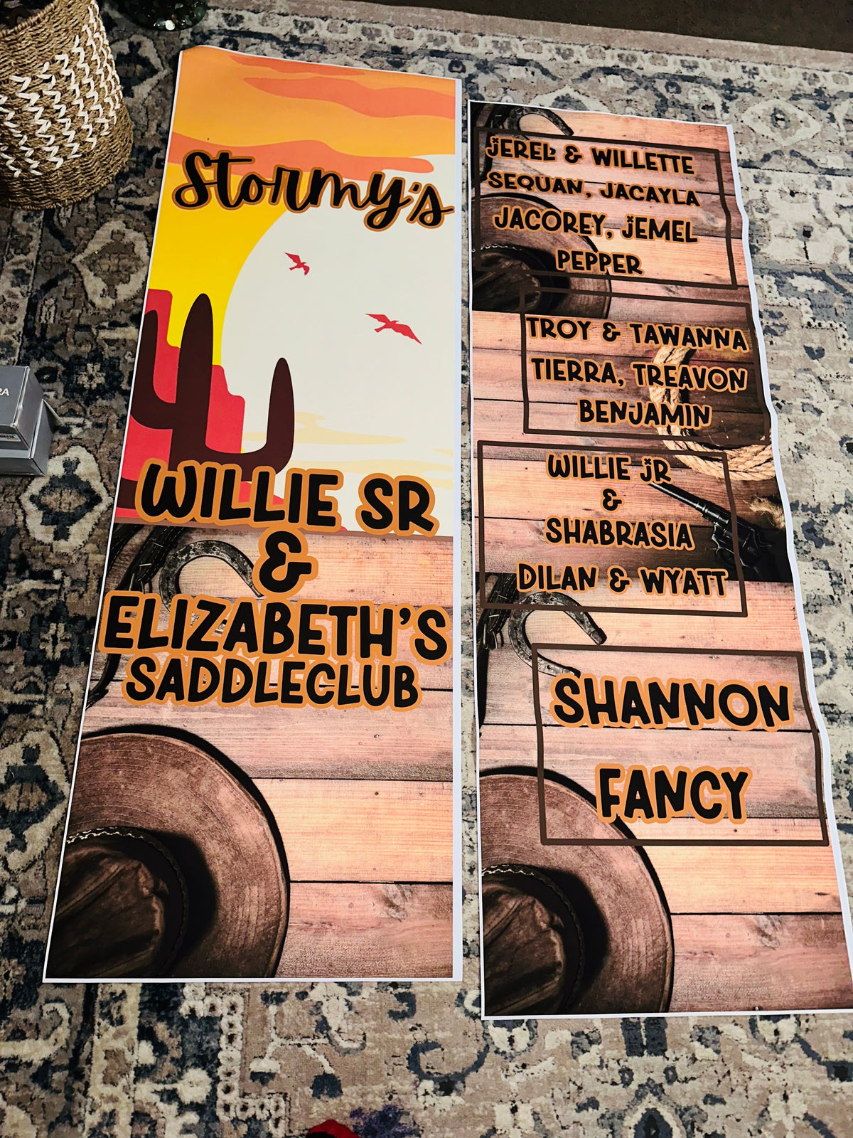 Custom X-Frame Banner with Non-Retractable Stand