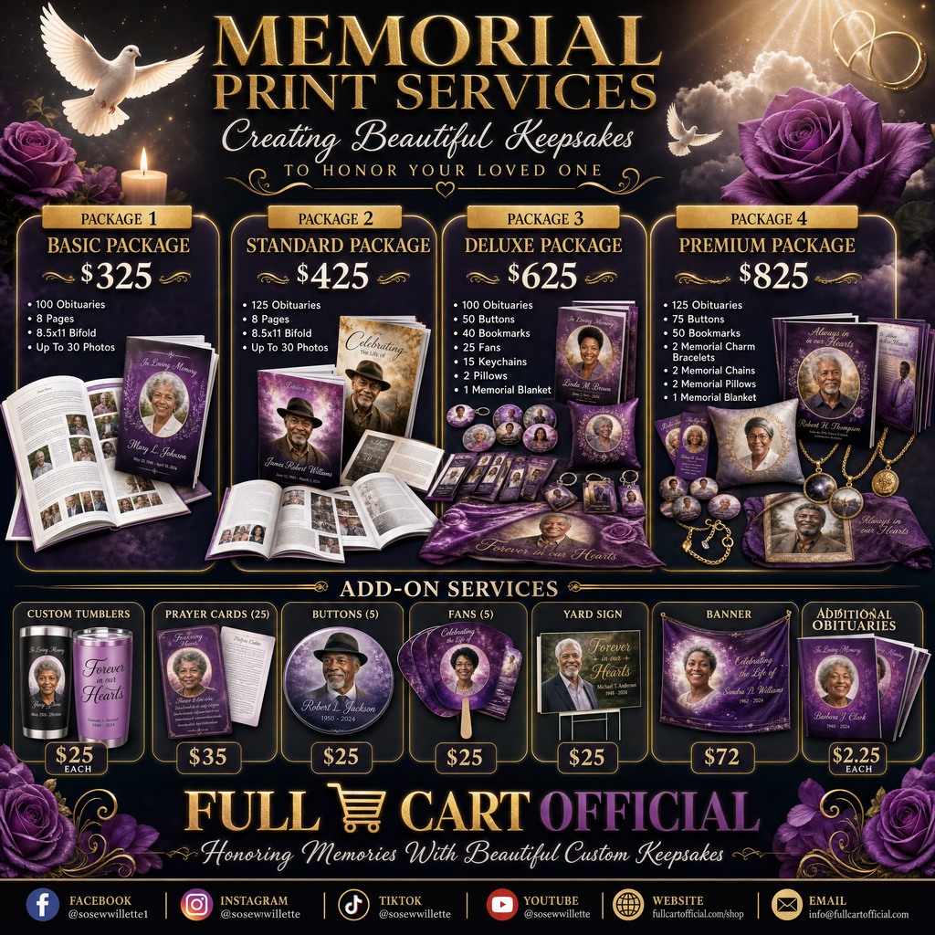 Custom Memorial & Funeral Services