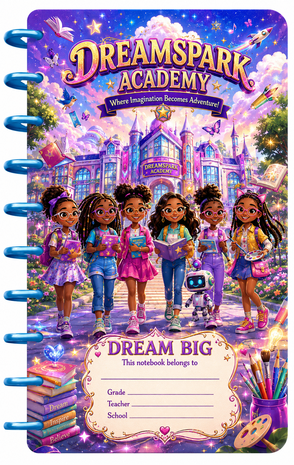 Custom 5.5x8.5 Notebooks