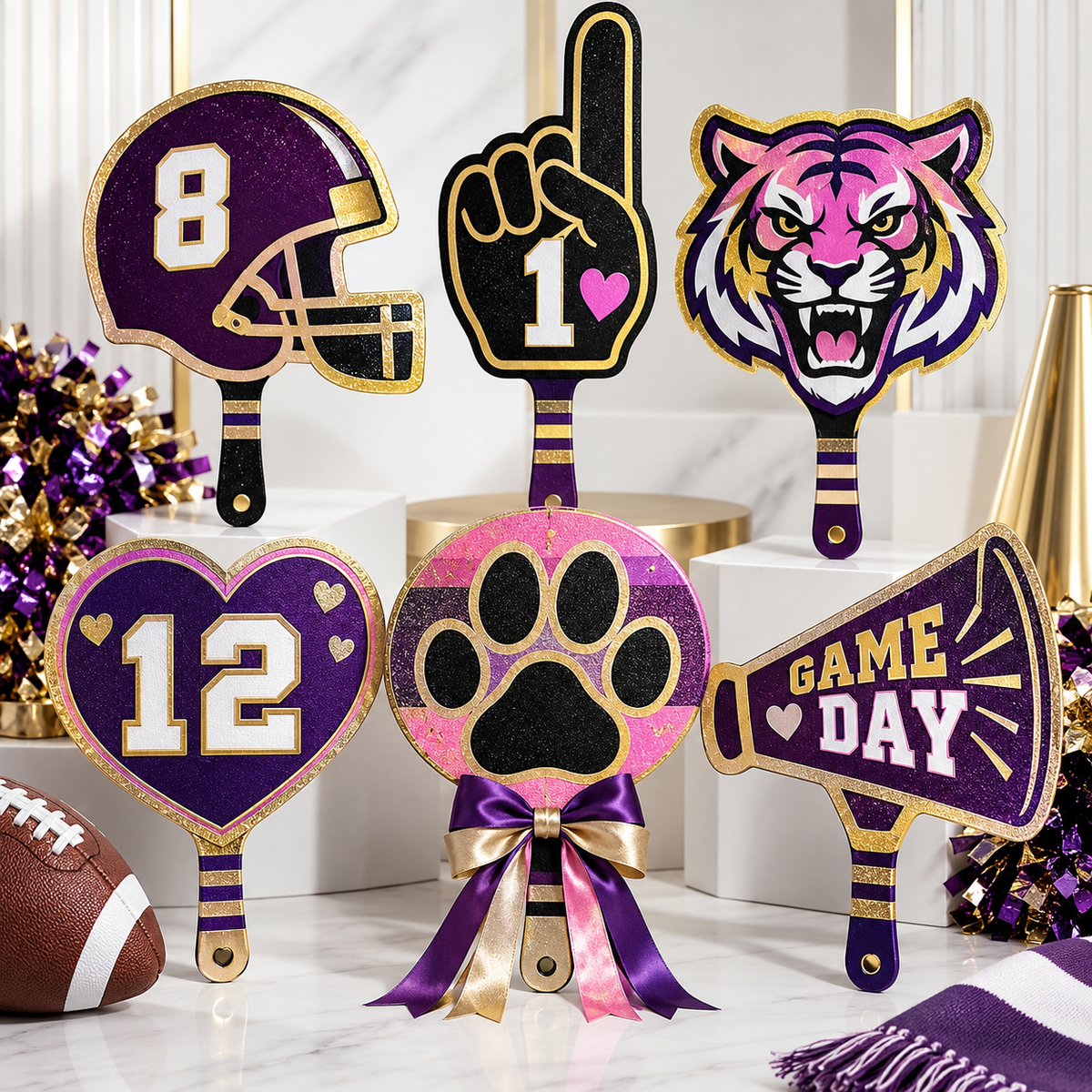 Custom Game-Day Paddles