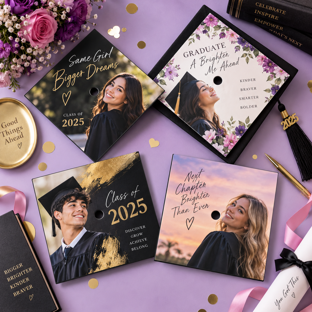 Custom Graduation Cap Toppers