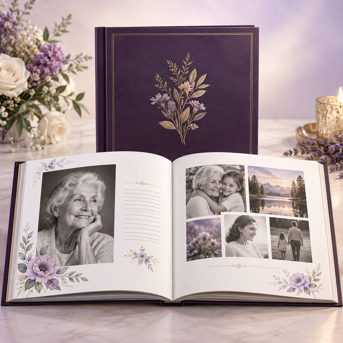 BookObituary™ Heirloom Memorial Books – Booking Deposit