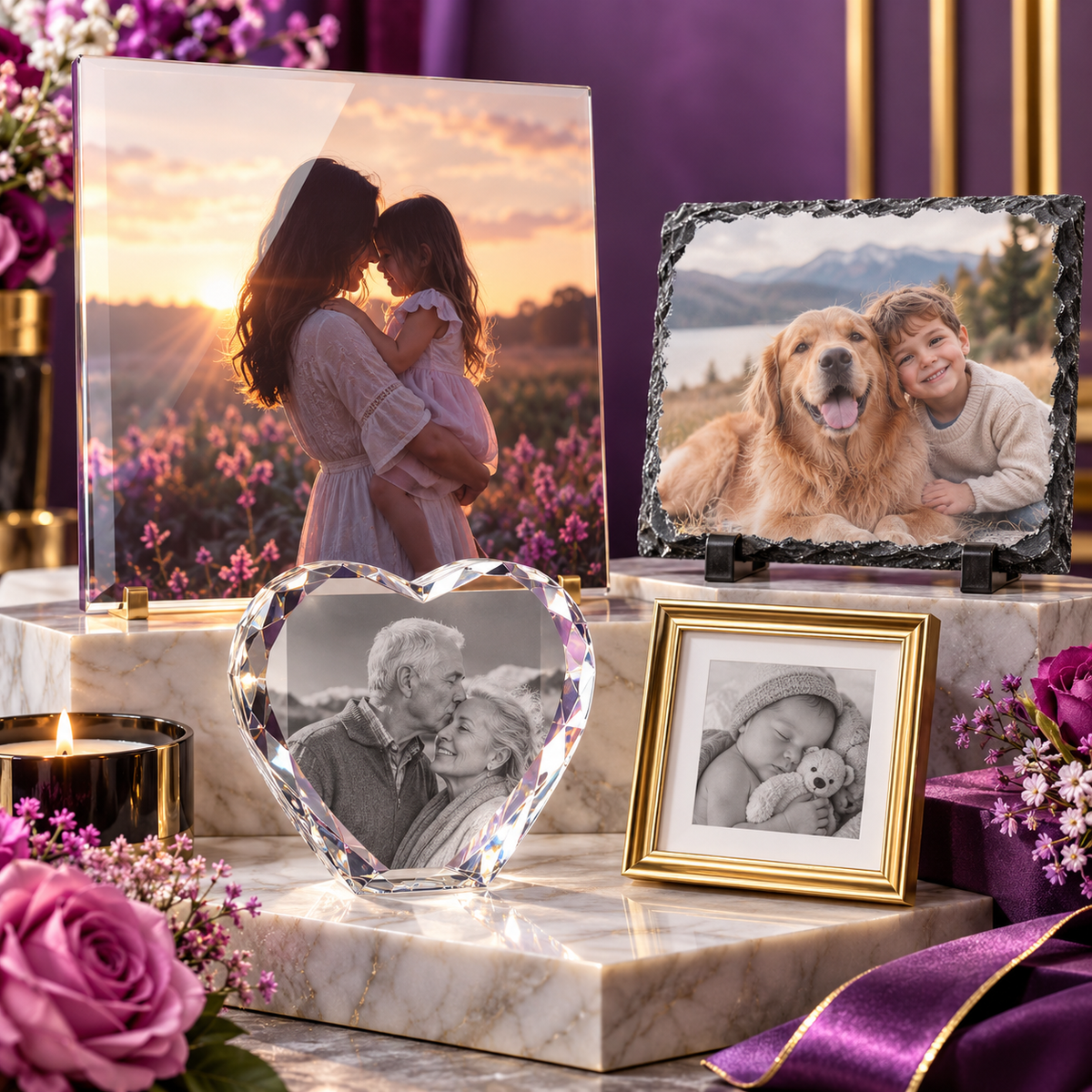 Personalized Photo Panels, Slates & Keepsakes – Booking Deposit