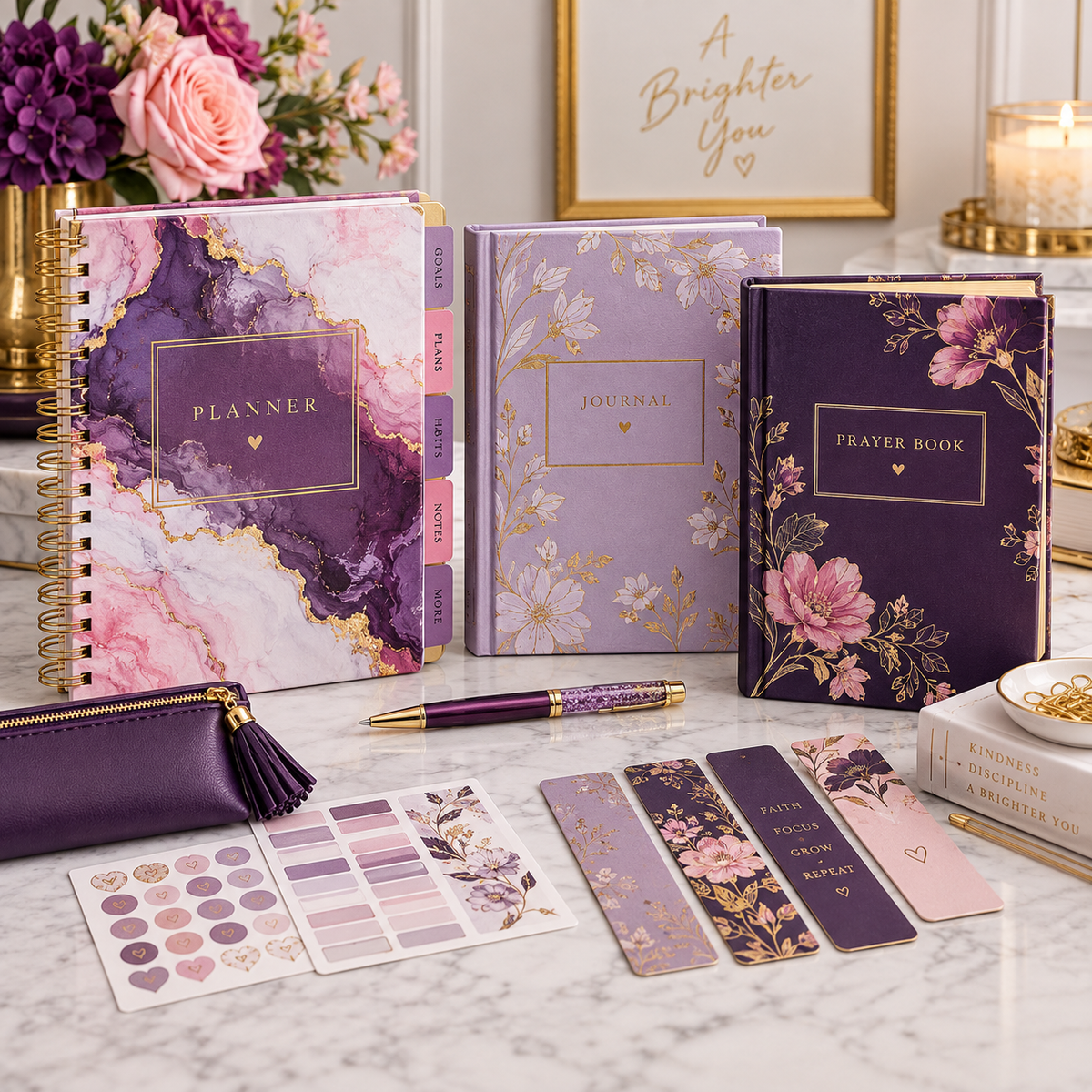 Personalized Planners, Journals & Prayer Books